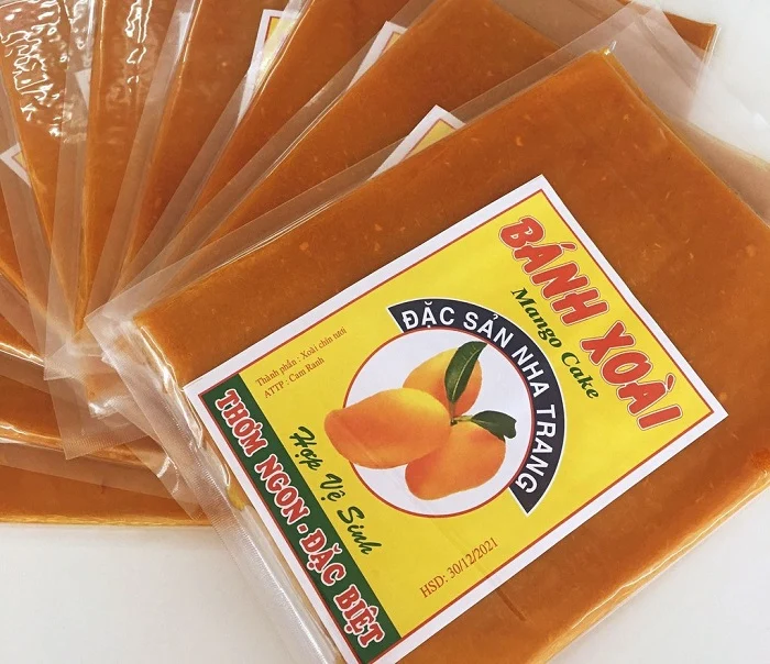 Bánh tráng xoài Nha Trang rất quen thuộc với người dân và du khách 