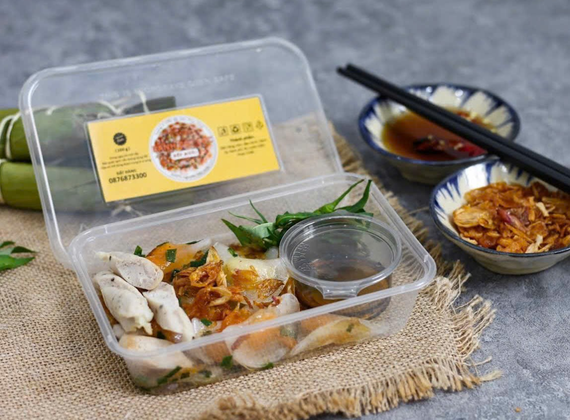 Bánh bột lọc Phan Thiết tại Bếp Mười