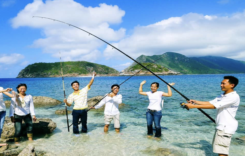 Trải nghiệm câu cá Mũi Nghinh Phong